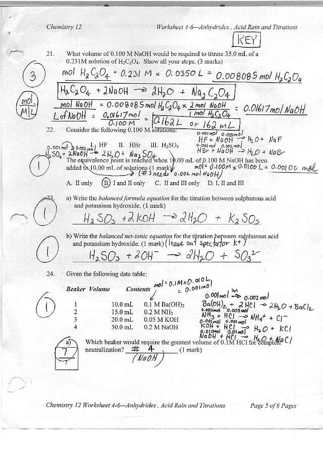 Acid Base Titration Worksheet Answers Https Encrypted Tbn0 Gstatic