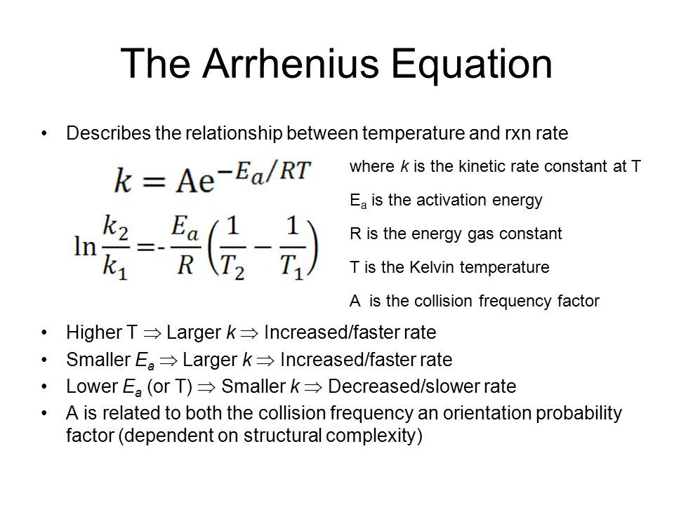 Arrhenius Equation Yahoo Image Search Results Gas Constant 
