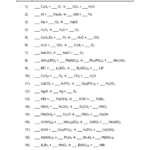 Balancing Equations WS Answers 11 12 13 Science 9 Mr Belvedere