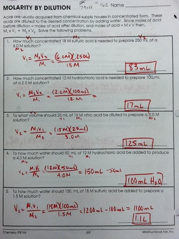 Boyles Law Worksheet With Answers