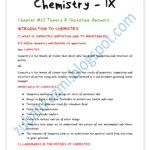 CHAPTER 1 INTRODUCTION CHEMISTRY