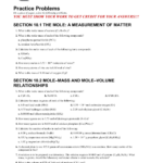 Chemistry Chapter 10 Chemical Reactions Study Guide Answers Study Poster