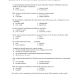 Chemistry Chapter 6 Practice Test Sheffield