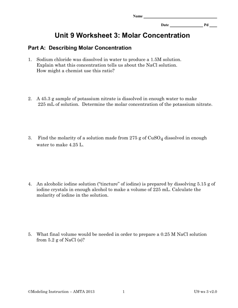 Chemistry Unit 5 Worksheet 3 Answers Ivuyteq