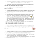 Chemistry Unit 7 Worksheet 2 Answers Db excel