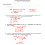 Combined Gas Law Worksheet Answer Key Db excel