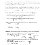 Density Worksheet Answers Chemistry Db excel