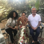 Diana Ross With Ex Husband Robert Ellis Silberstein And Their Daughter