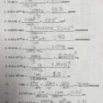 Dimensional Analysis Worksheet Chemistry Chemistry Unit 1 Worksheet 6