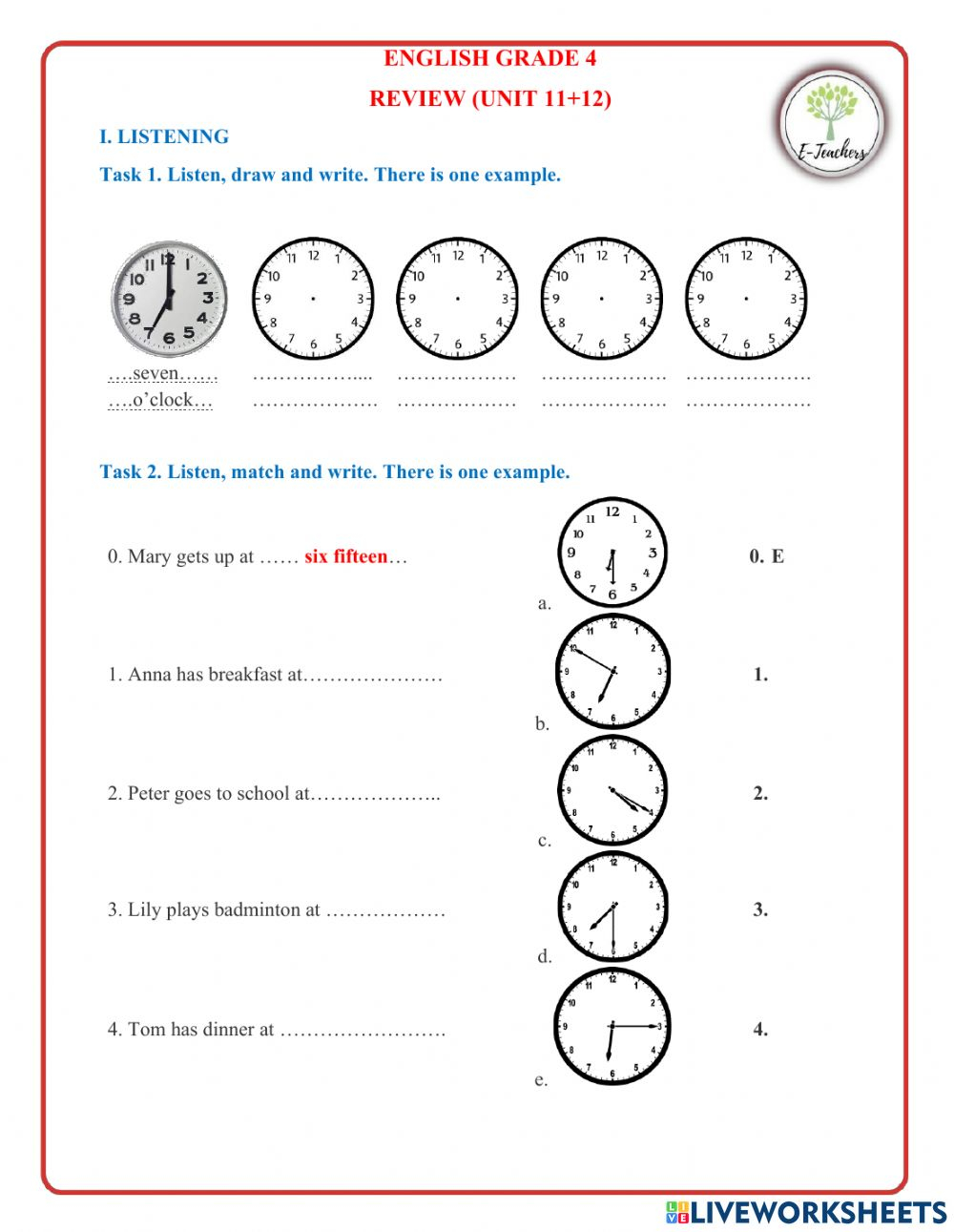 Ejercicio De Review Unit 11 2