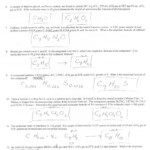 Empirical And Molecular Formula Worksheets Answers