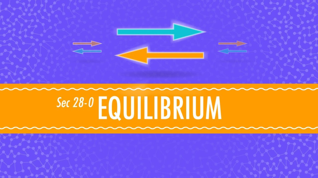 Equilibrium Crash Course Chemistry 28 YouTube