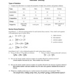 Fission Fusion Worksheet Answers A Fission Fusion Worksheet Answers