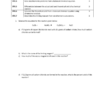 Limiting Reactant Worksheet Answers