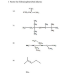 NAMING OF ALKENES AND ALKYNES Please Answer It Need Help 9 Science