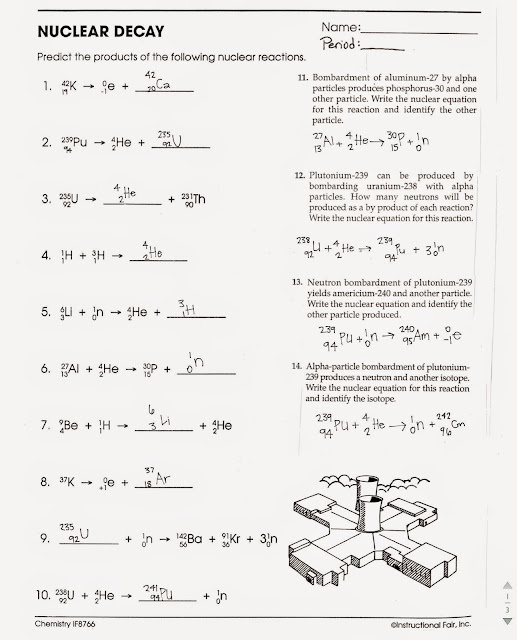  Nuclear Decay Series Worksheet Free Download Qstion co