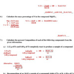 Percent Composition Worksheet Answers Natureal