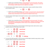 Periodic Trends Worksheet Answers