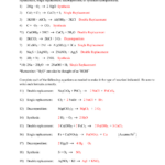 Reactions In Aqueous Solutions Worksheet Answers Lobo Black Db excel