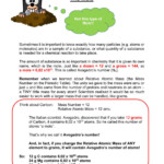 The Mole 1 Worksheet