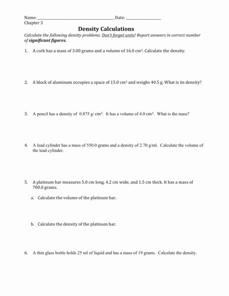 Unit 2 Worksheet 1 Chemistry Answers Db excel