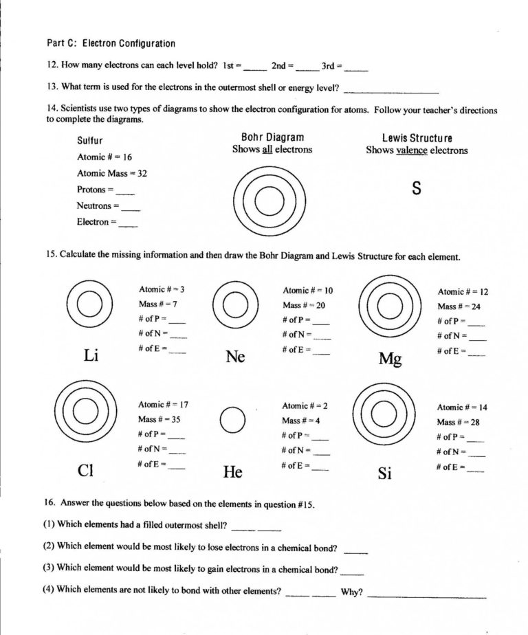 Worksheet Chemical Bonding Ionic And Covalent Answers Part 2 Db excel