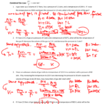 Worksheet Gas Laws II Answers